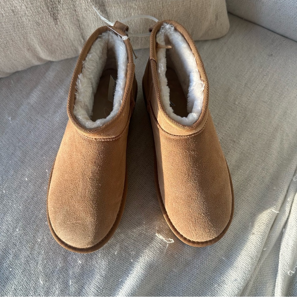 NWT Cushionaire Hippy Womens Platform
Ankle Boots Water-Resistant Genuine Suede - Picture 5 of 10